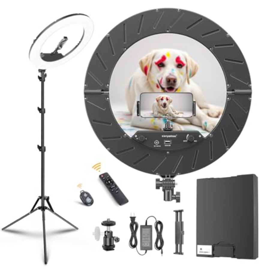 Led Ring Light 18 - 18 Inch Ring Light Kit, 55W6700k