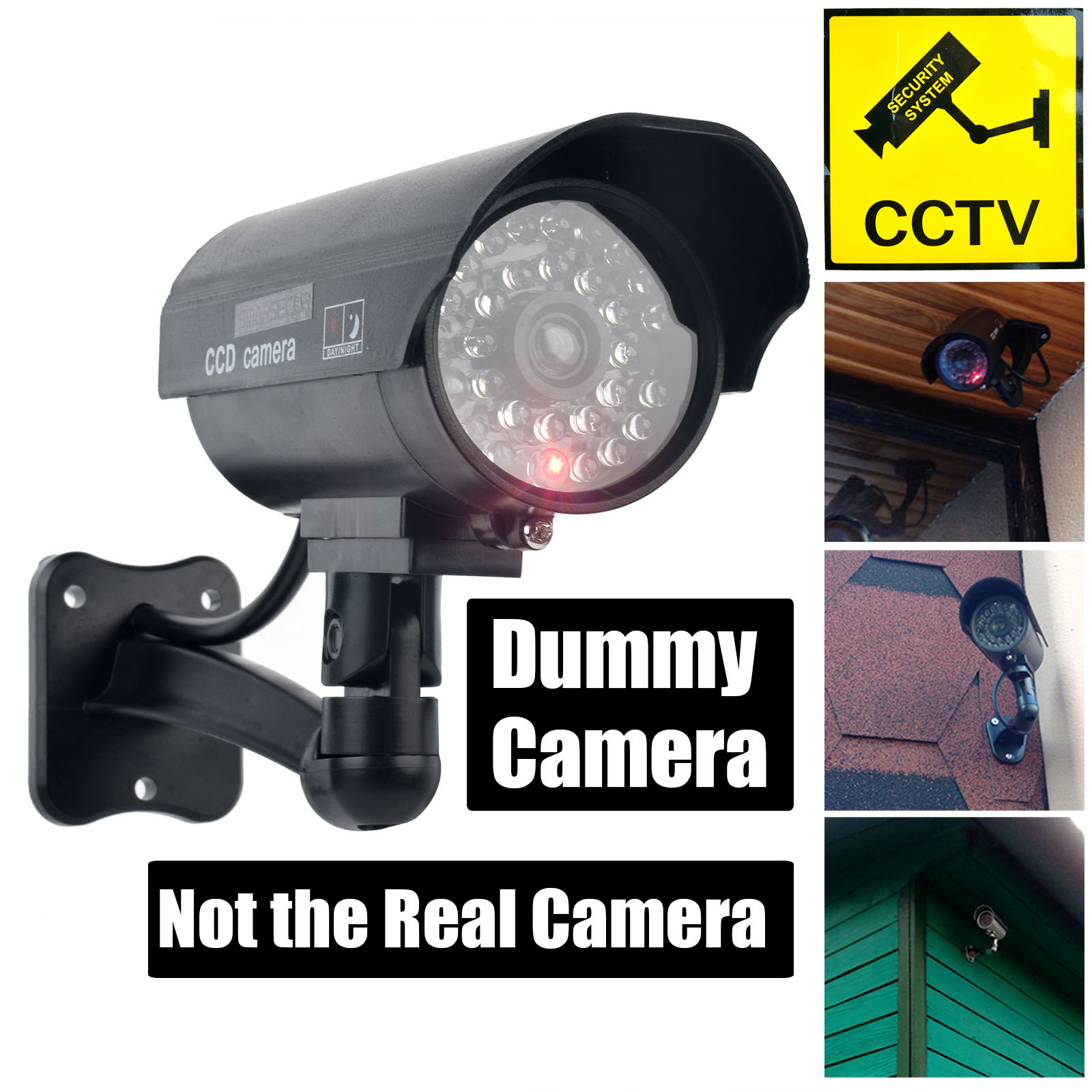 Photography Lighting Gear - Smarsecur Fake Camera Dummy Waterproof Security