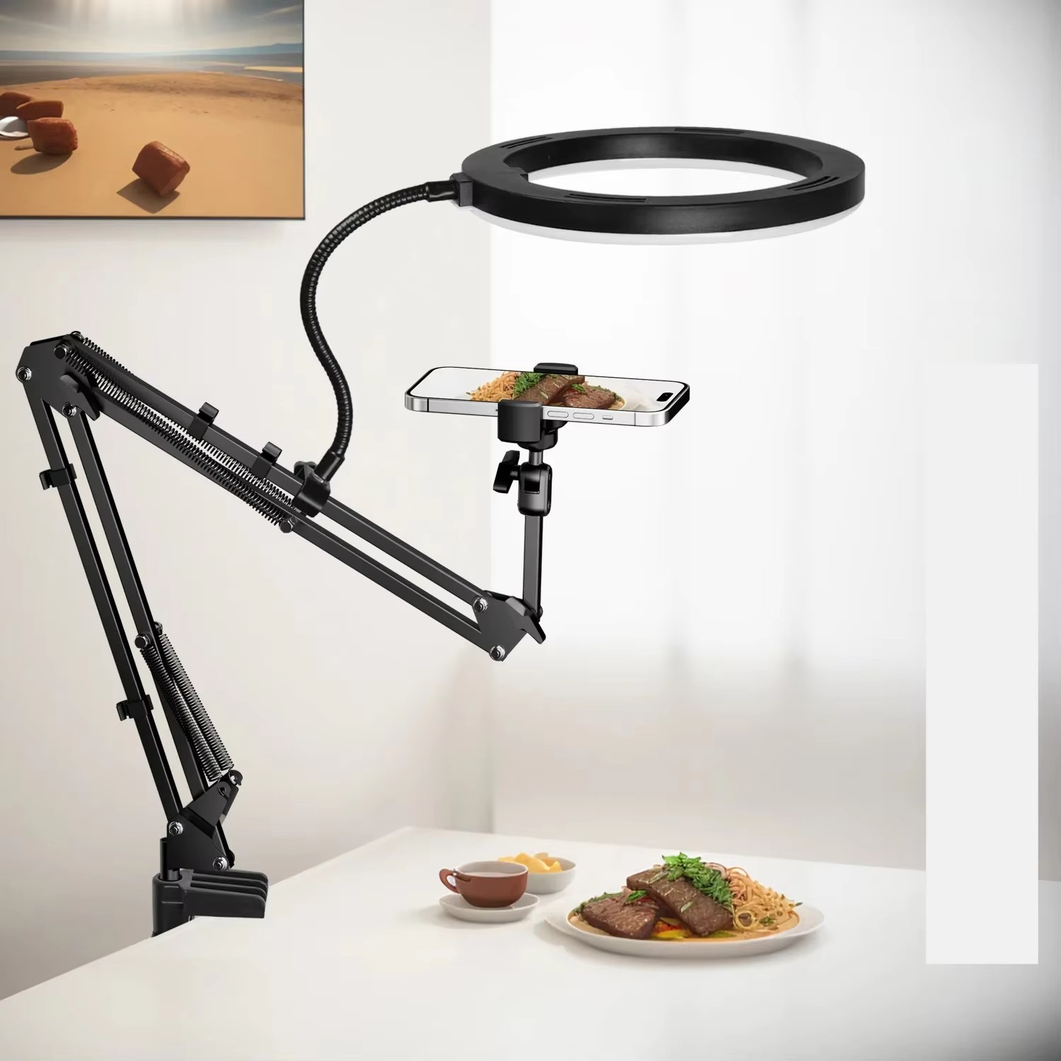 Photography Lighting Overhead - Live Stand Mobile Phone Professional Overhead