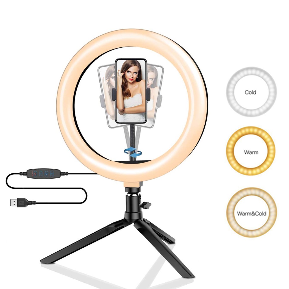 Photography Lighting Overhead - 26cm 10 inch Led Ring Selfie