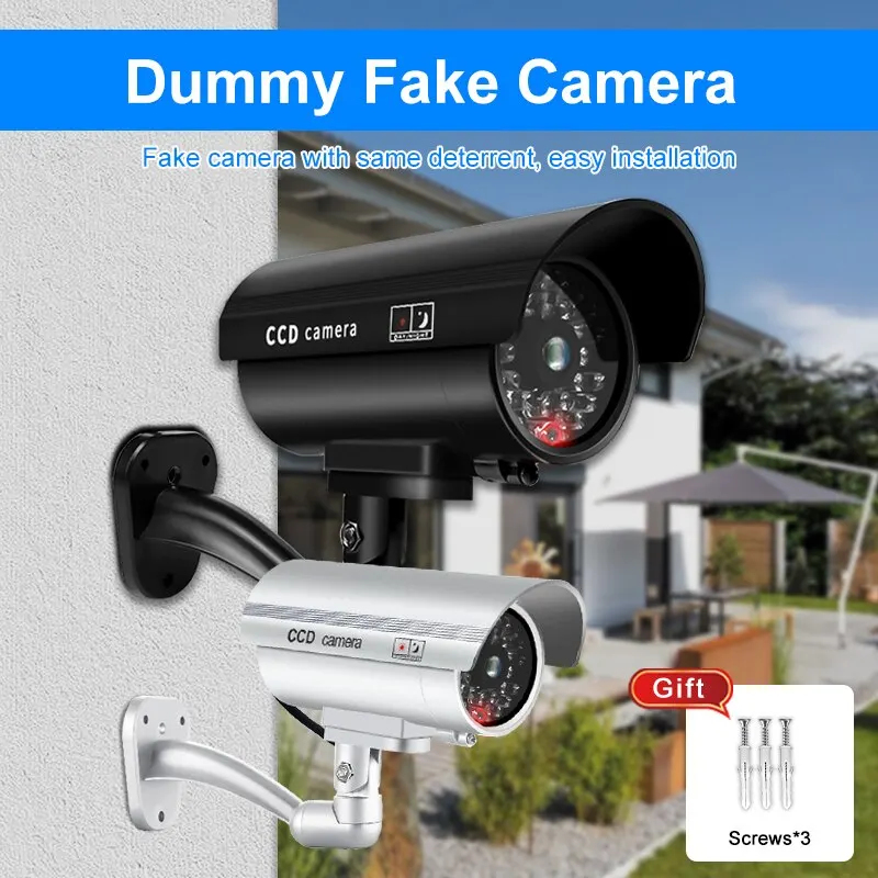 Photography Lighting Gear - 1PC Dummy Security Camera Watreproof Indoor