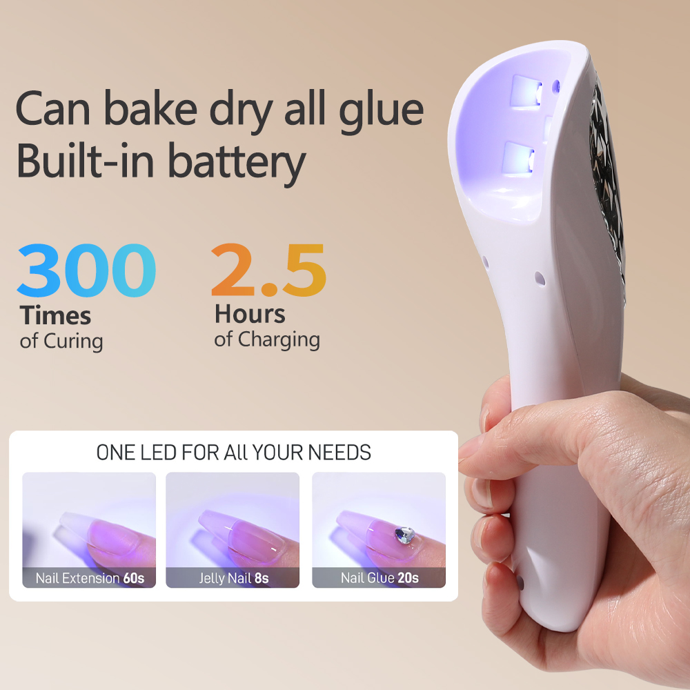 Handheld UV LED Lamp for Nails - Photography Lighting Gel 评论和价格