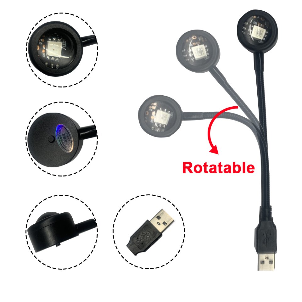Colorful Gradient USB Sunset L - Photography Lighting Setup 评论和价格