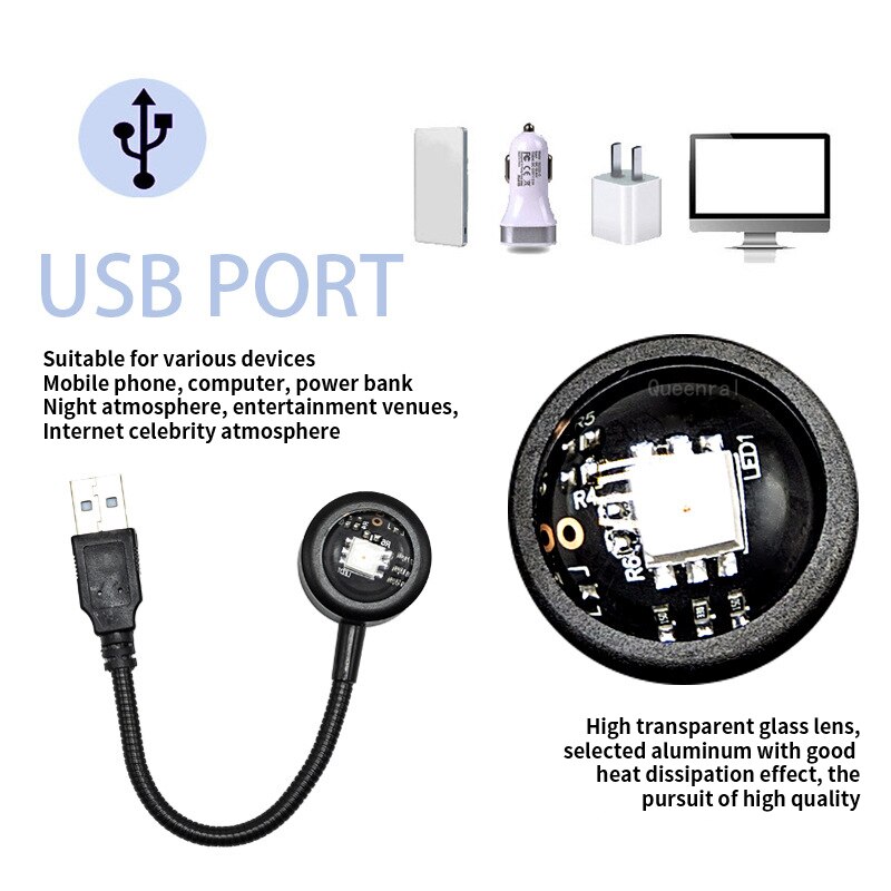 Colorful Gradient USB Sunset L - Photography Lighting Setup 评论和价格