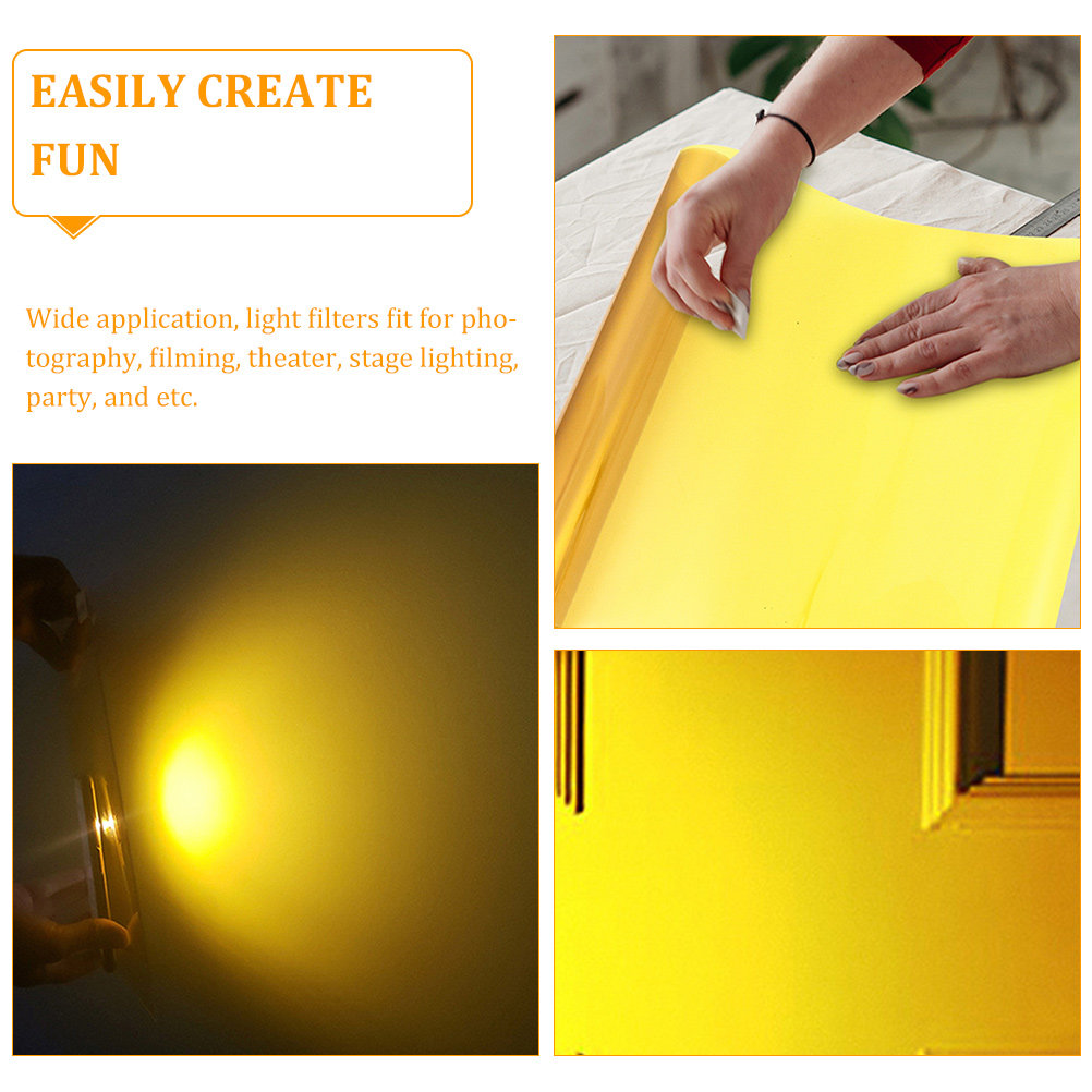 Correction Gel Light Film Pet  - Photography Lighting Gel 评论和价格