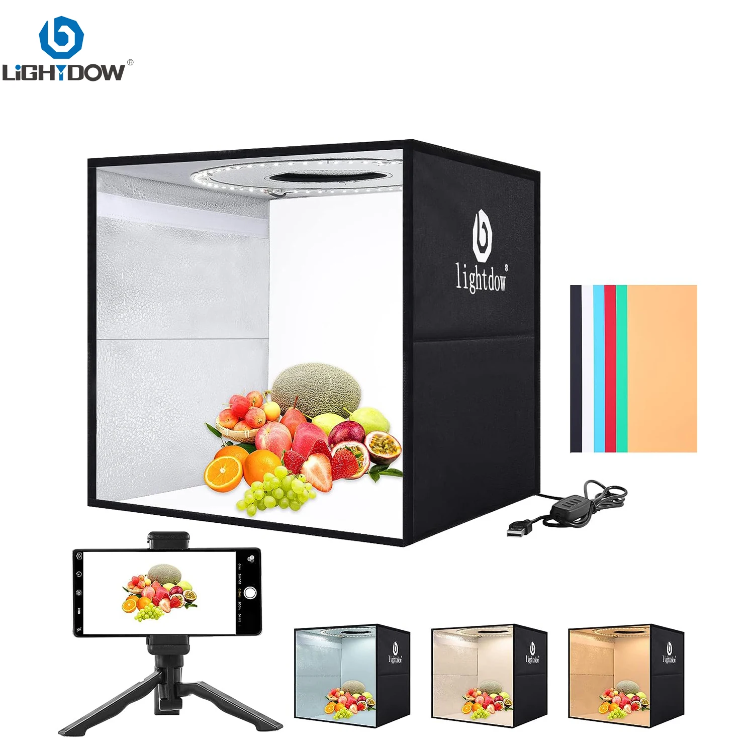 Lightdow Photo Lighting Studio - Photography Lighting Tent 评论和价格