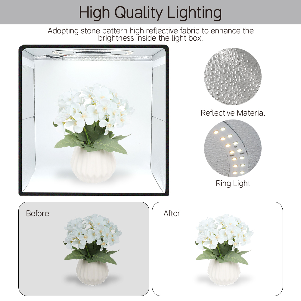 Lightdow Photo Lighting Studio - Photography Lighting Tent 评论和价格