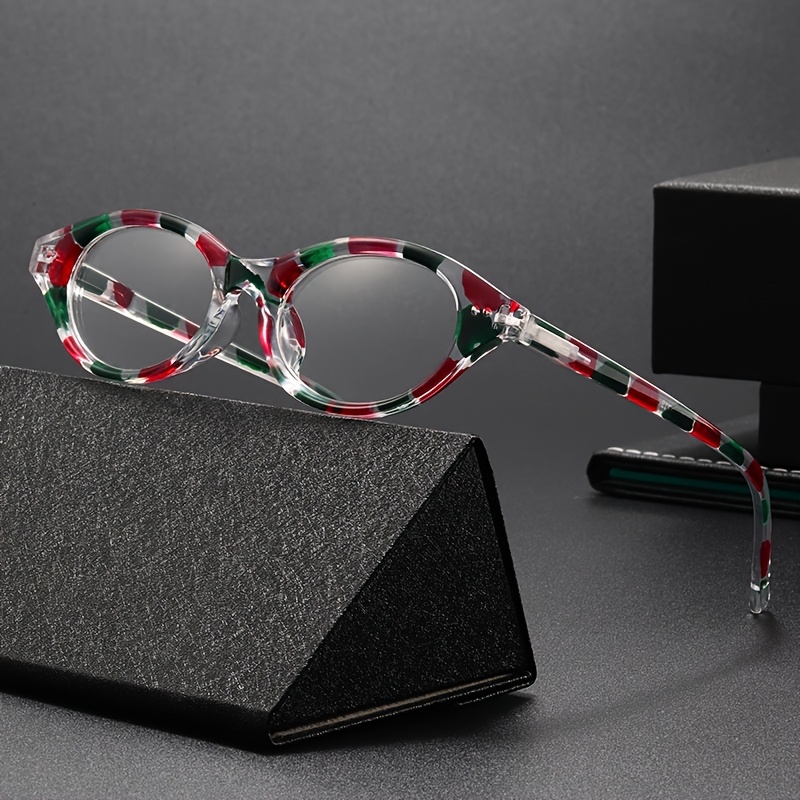 Transparent Oval Reading Glass - Photography Lighting Essentials 评论和价格