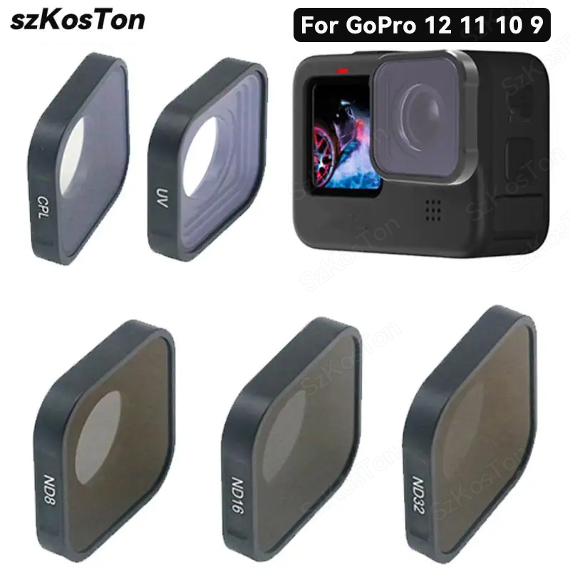 UV CPL ND8 ND16 ND32 Filter fo - Gopro Action Camera Hero 12 Black 评论和价格