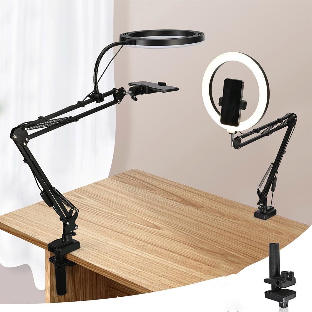 Ring Light with Stand and Phon - Photography Lighting Overhead 评论和价格