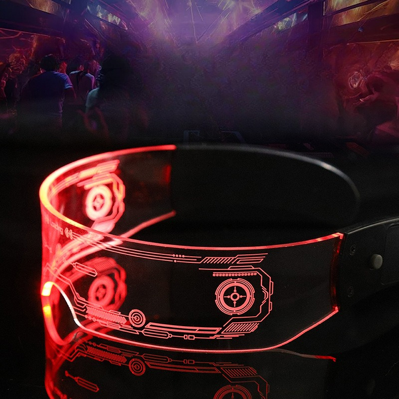 LED Glasses Cool Sci-Fi Light  - Photography Lighting Essentials 评论和价格