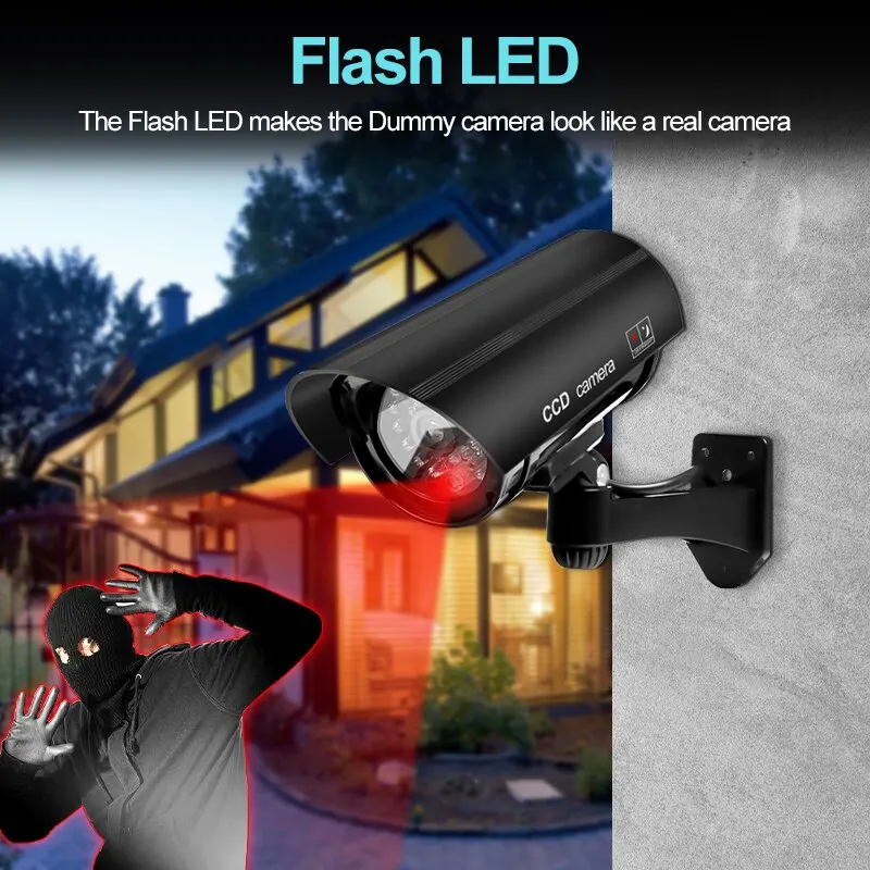 1PC Dummy Security Camera Watr - Photography Lighting Gear 评论和价格