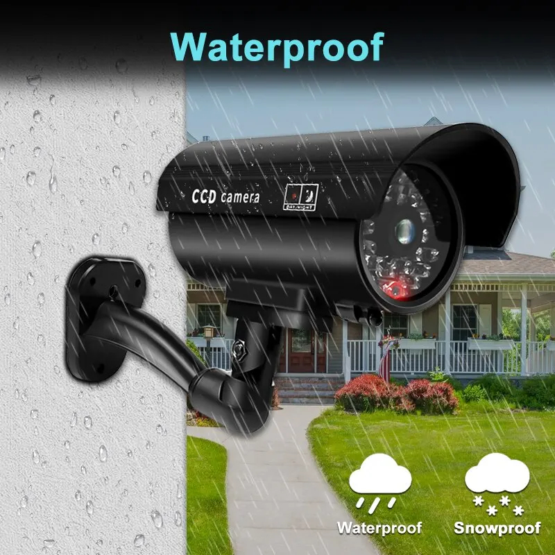 1PC Dummy Security Camera Watr - Photography Lighting Gear 评论和价格