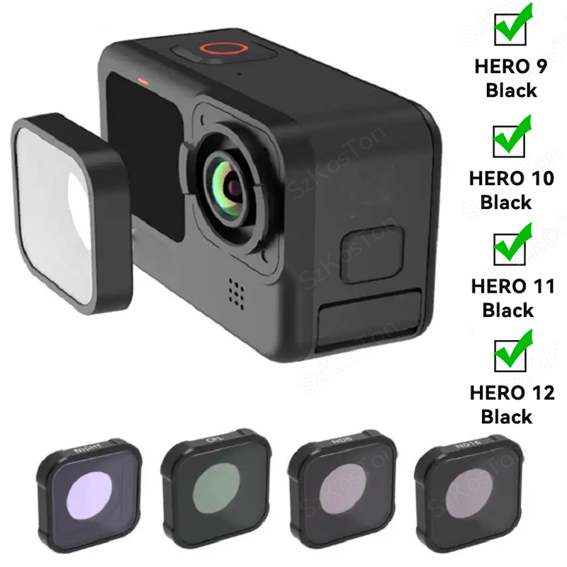 CPL UV ND8 ND16 ND32 ND Filter - Gopro Action Camera Hero 12 Black 评论和价格