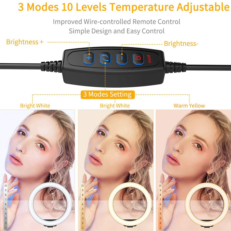 LED Selfie Ring Lighting Photo - Photography Lighting Overhead 评论和价格
