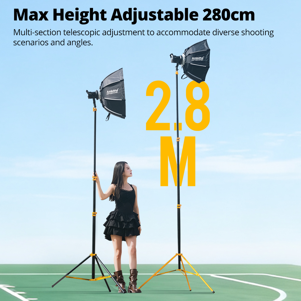 AMBITFUL GM280Y 280cm Professi - Photography Lighting Gear 评论和价格