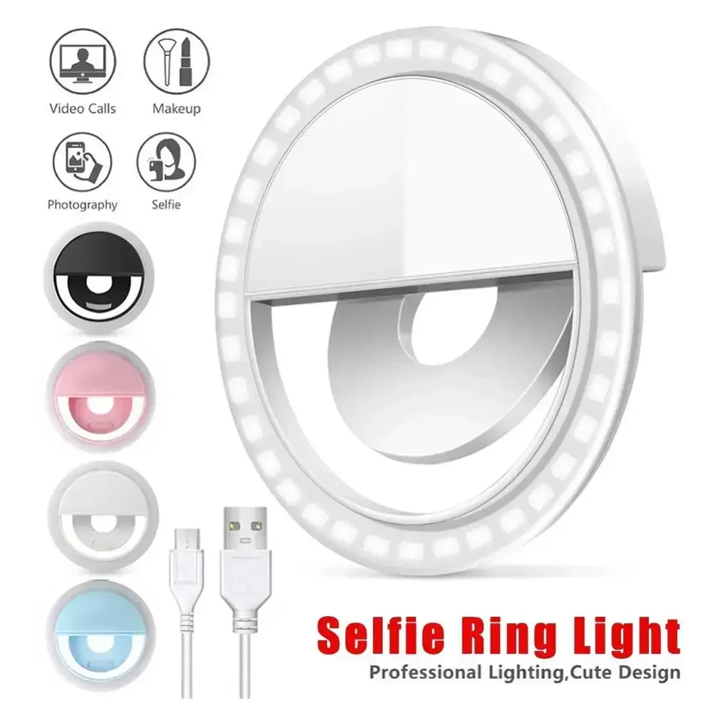LED Selfie Ring Light Mobile P - Photography Lighting Overhead 评论和价格