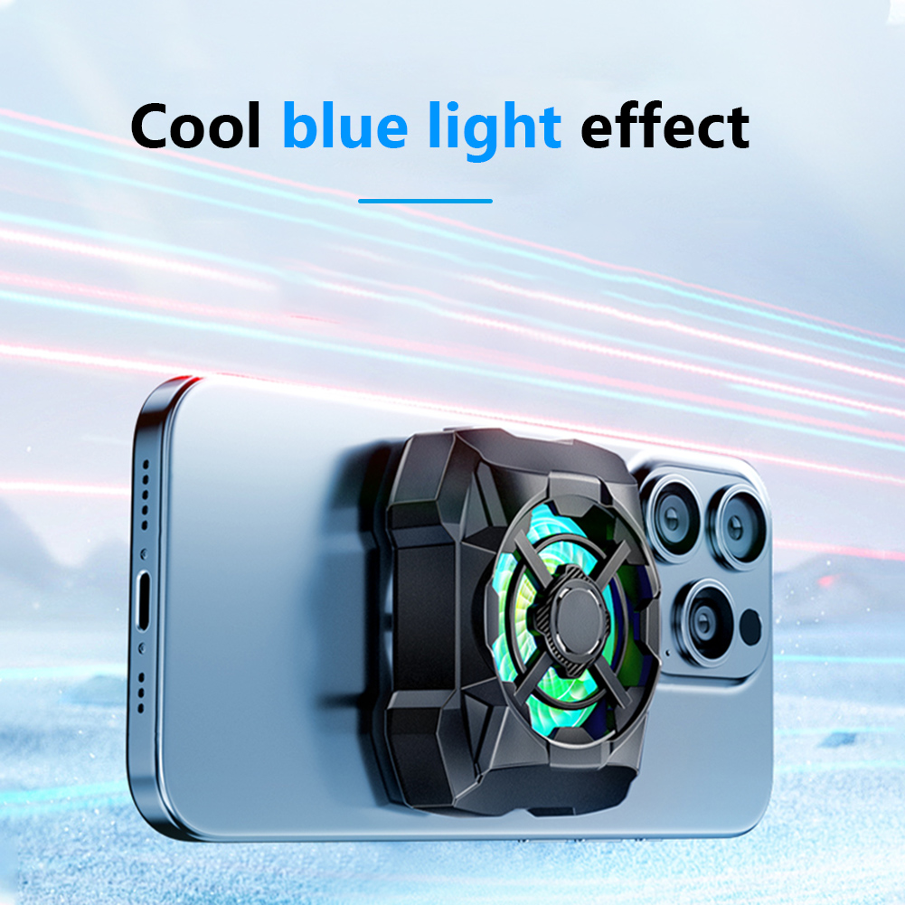 Phone Cooler with Blue Light 3 - Photography Lighting Gear 评论和价格