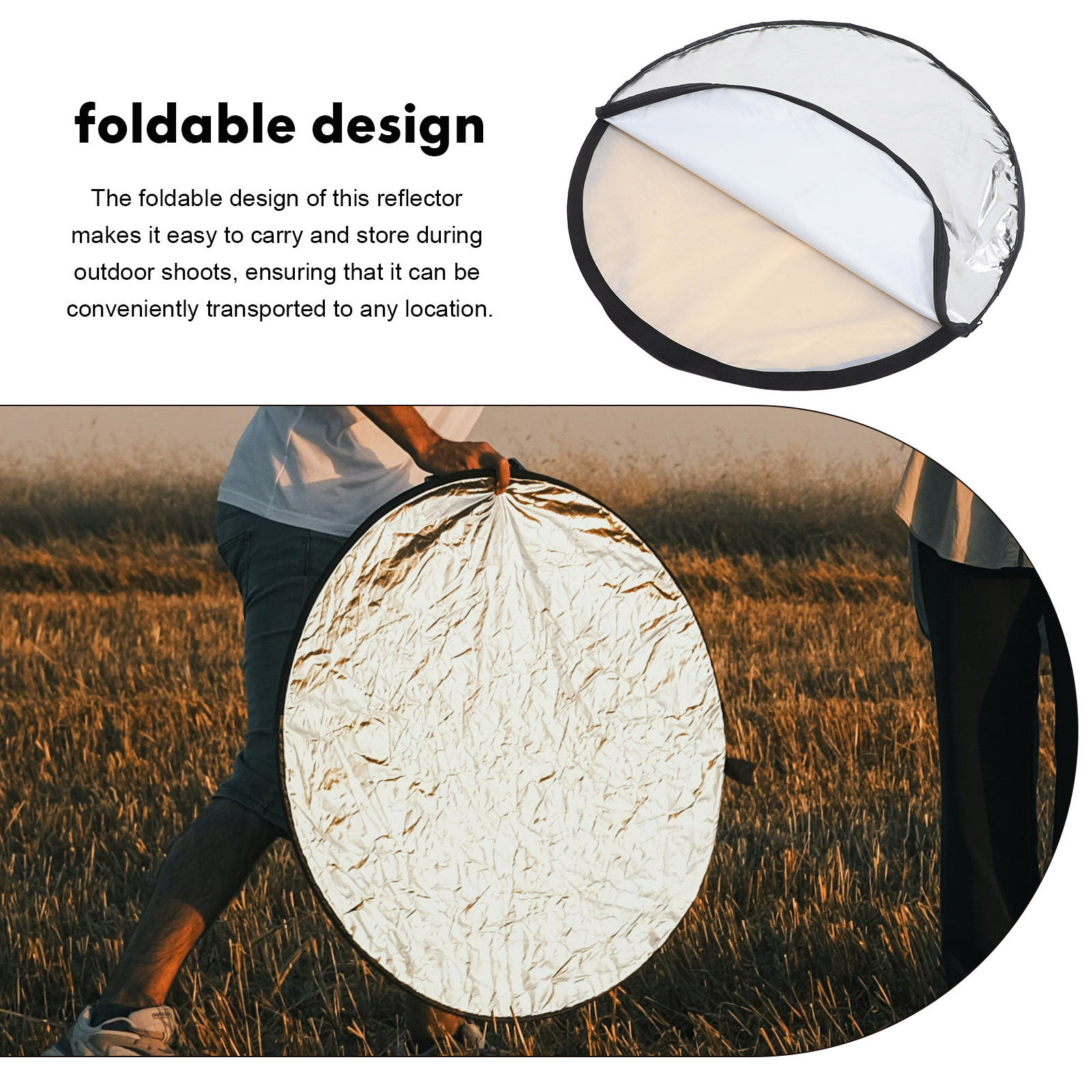 Photography Reflector Light Di - Photography Lighting Essentials 评论和价格