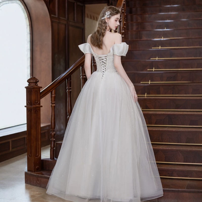 One Shoulder Light Wedding Dre - Photography Natural Lighting Basics 评论和价格
