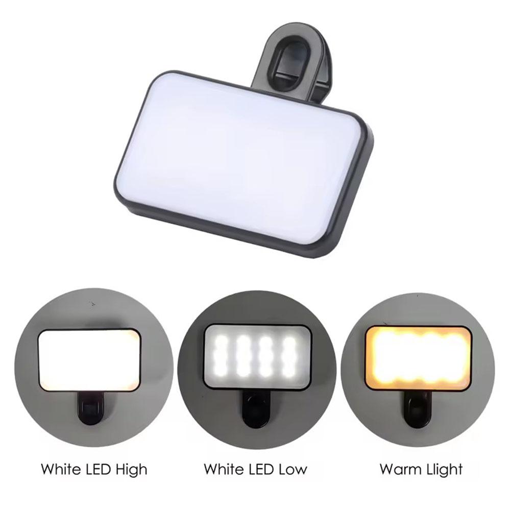 Mini LED Selfie Light 3 Color  - Photography Lighting Gear 评论和价格