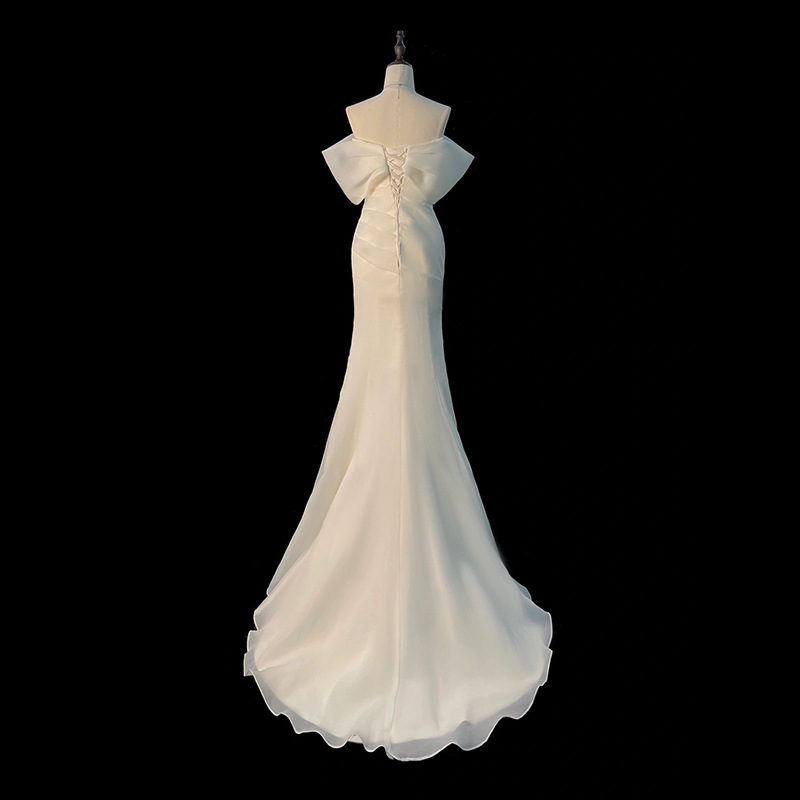 One Shoulder Satin Light Weddi - Photography Natural Lighting Basics 评论和价格